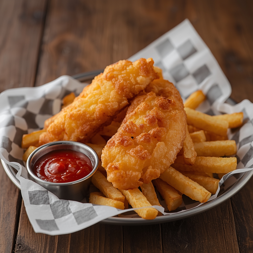 Fish 'n Chips Nanny's Pavillon